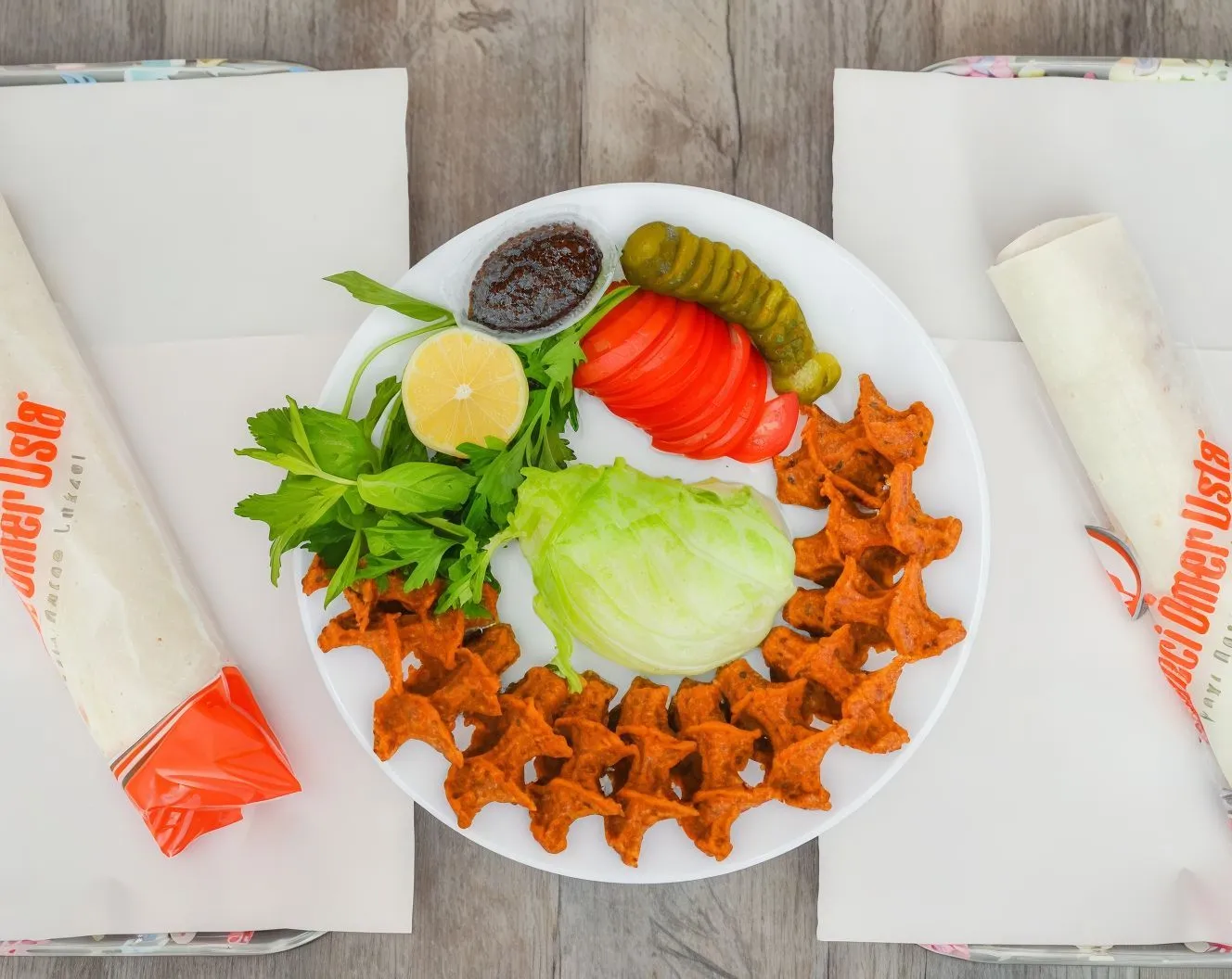 Doritoslu Mega Çiğ Köfte Dürüm